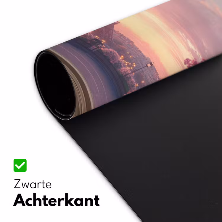 Bureau onderlegger - Doorkijk - Parijs - Eiffeltoren - Roze - Kersenbloesem — 4