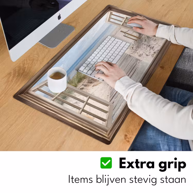 Bureau onderlegger - Doorkijk - Strand - Duinen - Pad - Landschap — 5