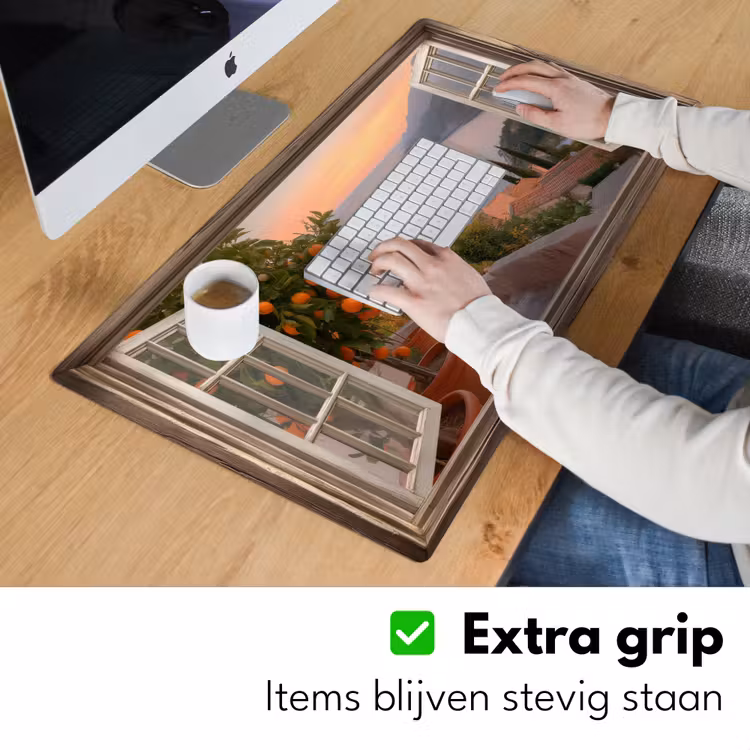 Bureau onderlegger - Doorkijk - Uitzicht - Meer - Landschap — 5