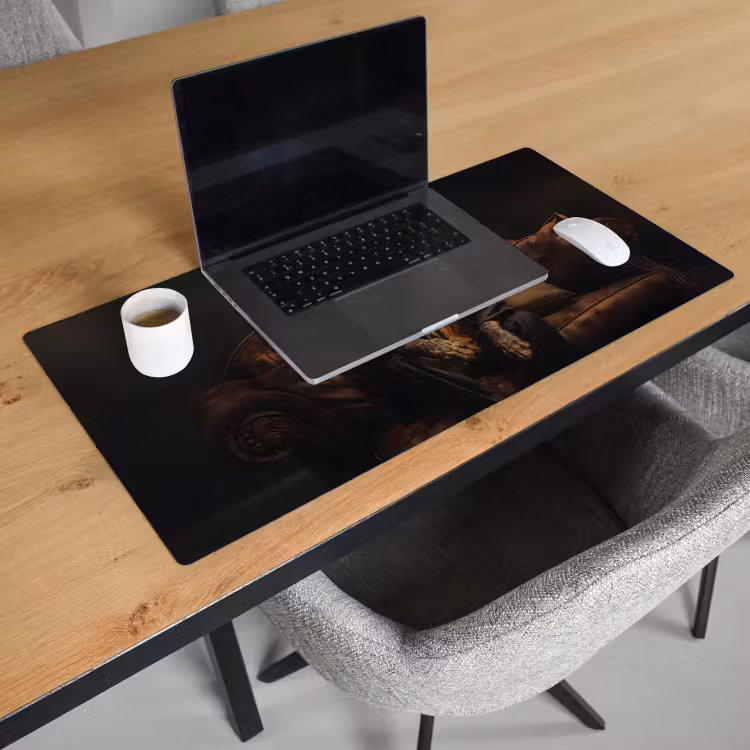 Bureau onderlegger - Hond - Sigaar - Hoed - Pak — 2
