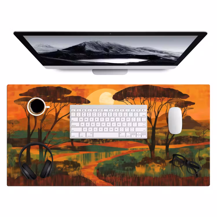 Bureau onderlegger - Landschap - Afrikaans - Zon — 3
