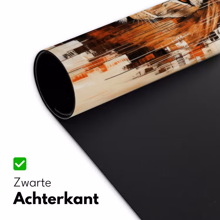Bureau onderlegger - Leeuwenkop - Lijnen - Crème — 4