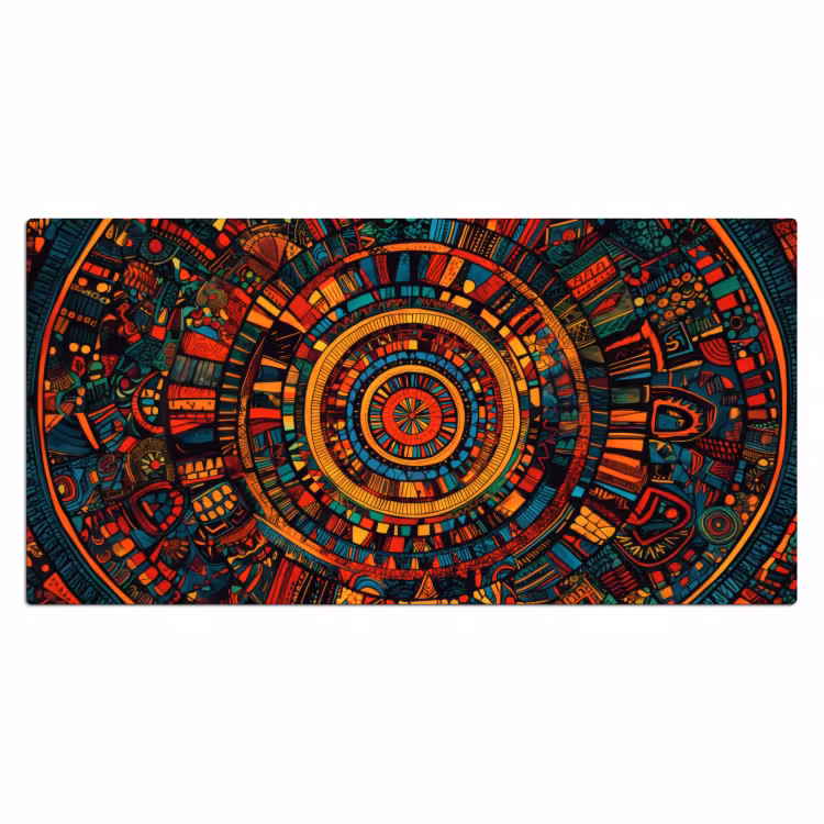 Bureau onderlegger - Mandala - Cirkels - Patronen — 1