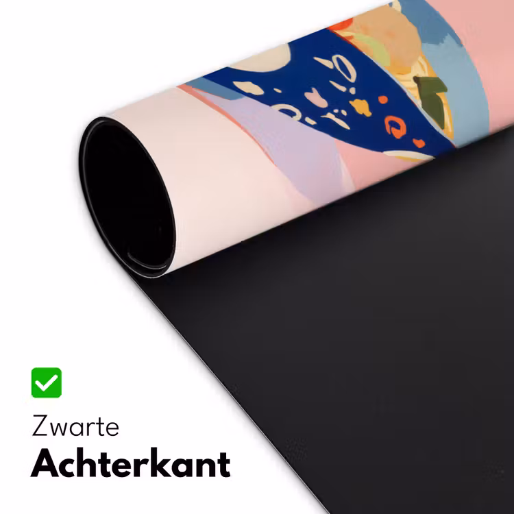 Bureau onderlegger - Noodles - Kom - Blauw - Illustratie — 4