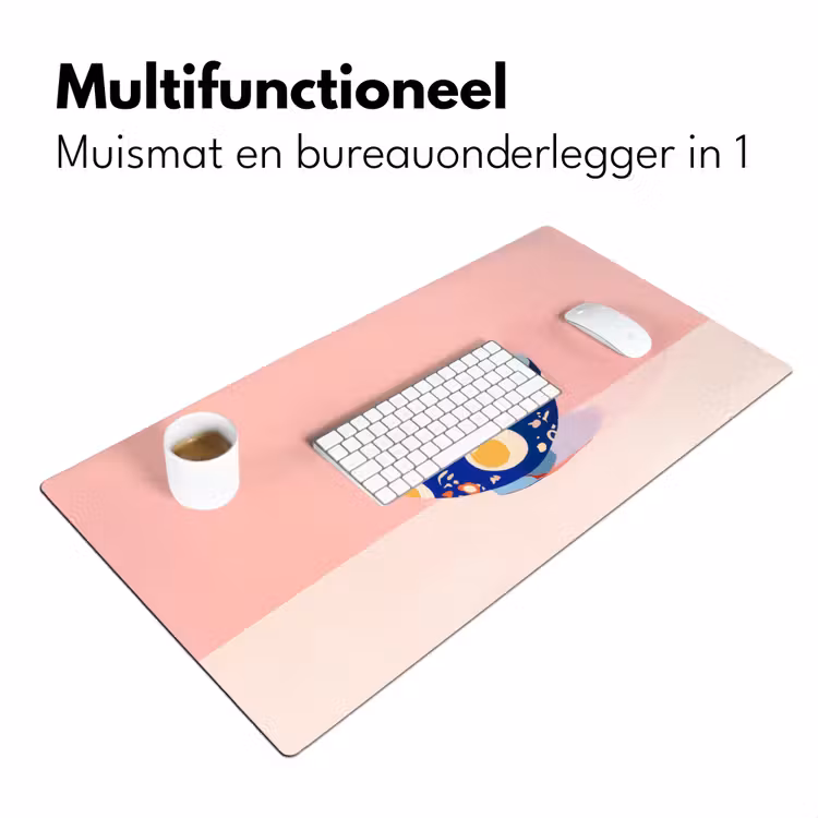 Bureau onderlegger - Noodles - Kom - Blauw - Illustratie — 6