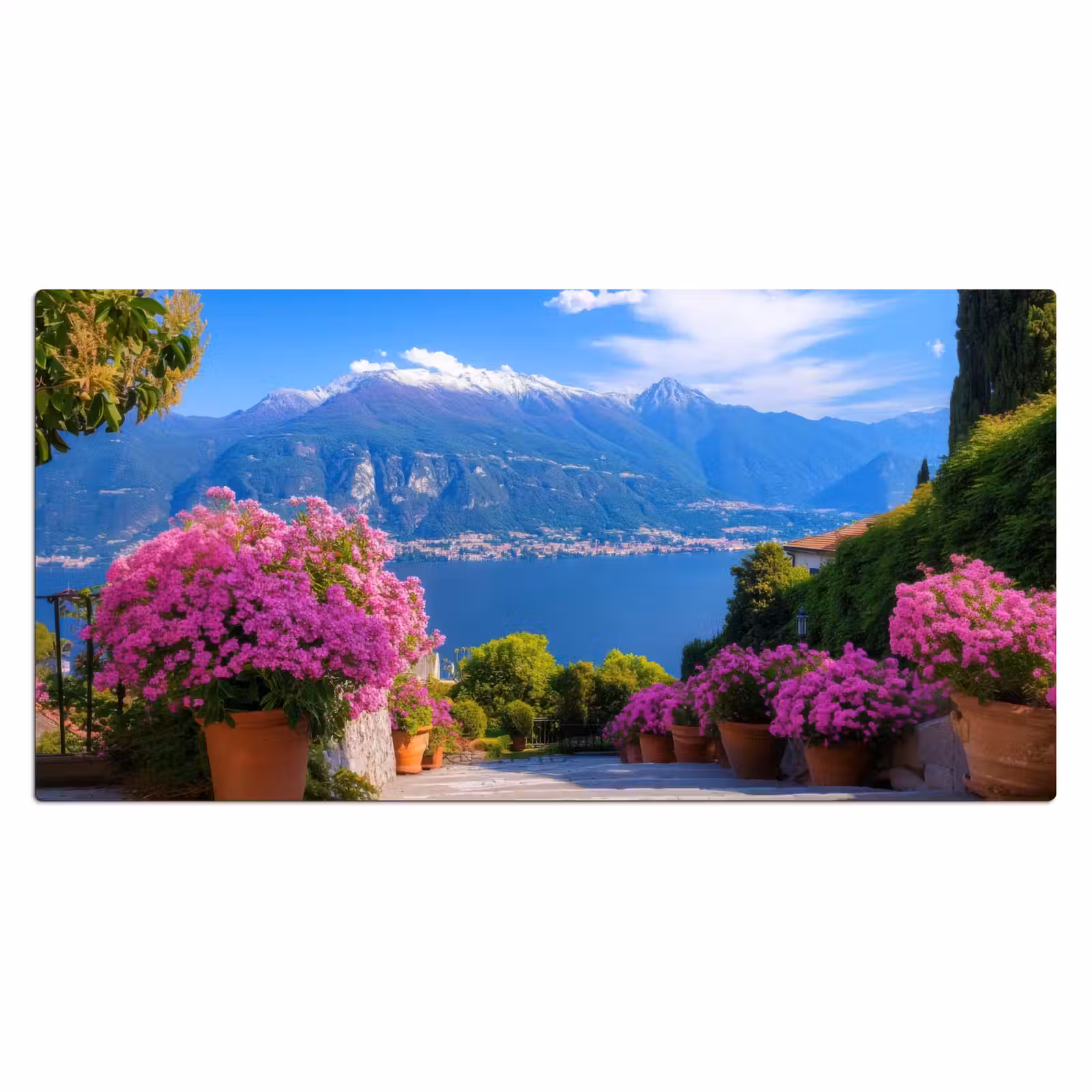 Bureau onderlegger - Lake Como - Italië - Landschap — 1