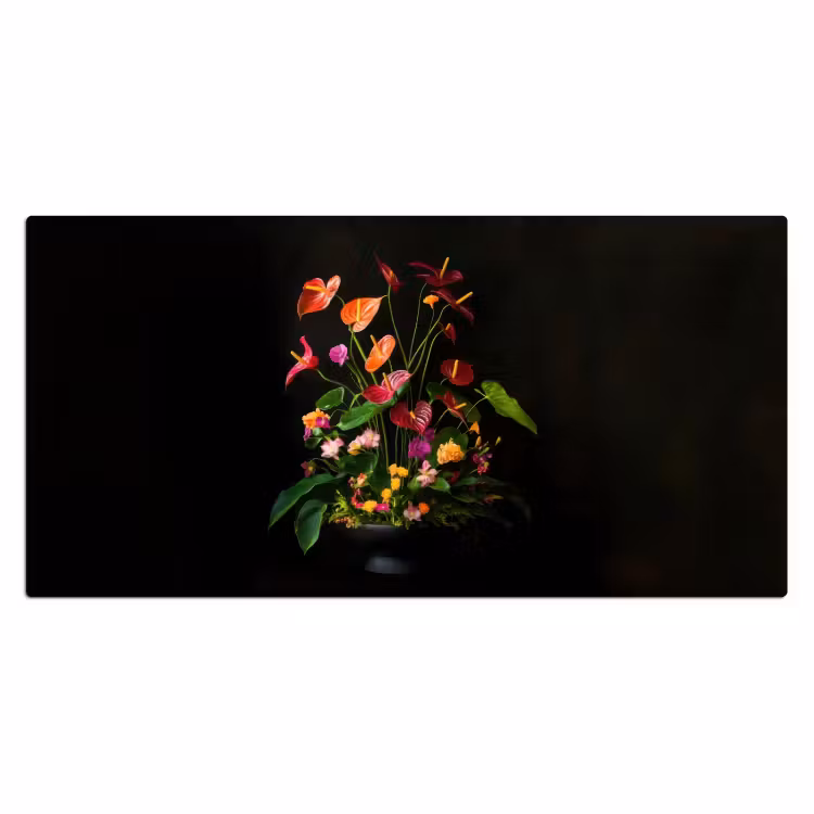 Bureau onderlegger - Bloemen - Vaas - Kleurrijk — 1
