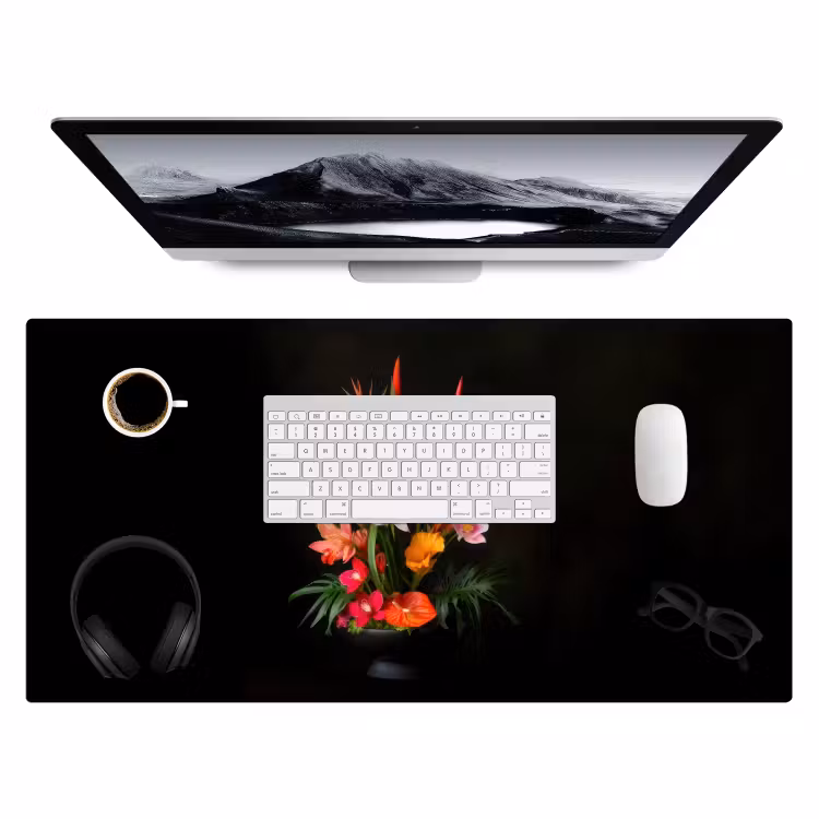 Bureau onderlegger - Boeket - Bloemen - Exotisch — 3