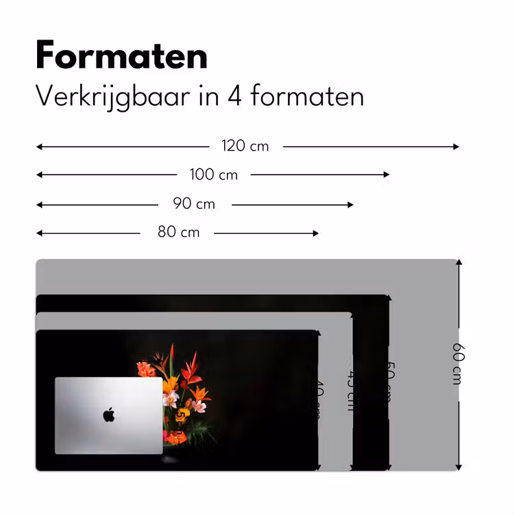 Bureau onderlegger - Boeket - Bloemen - Exotisch — 7
