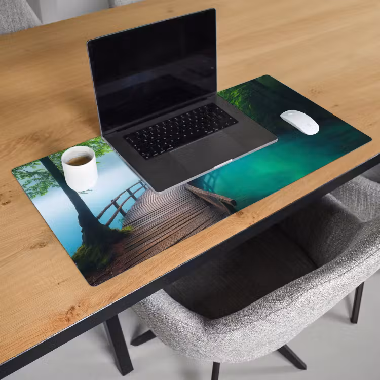 Bureau onderlegger - Brug - Water - Rivier - Bos — 2