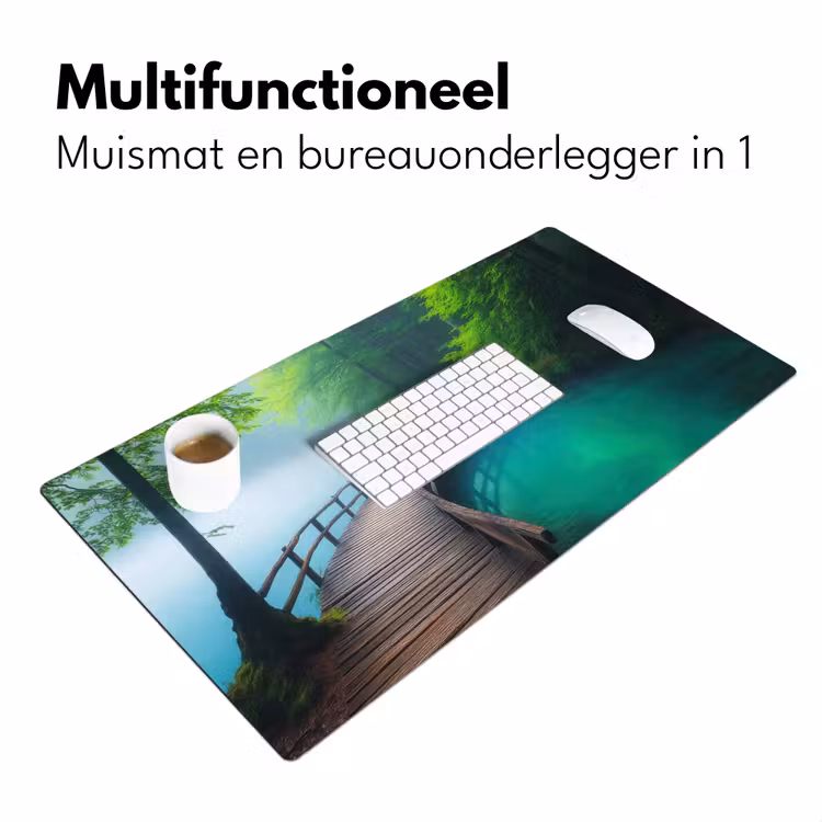 Bureau onderlegger - Brug - Water - Rivier - Bos — 6
