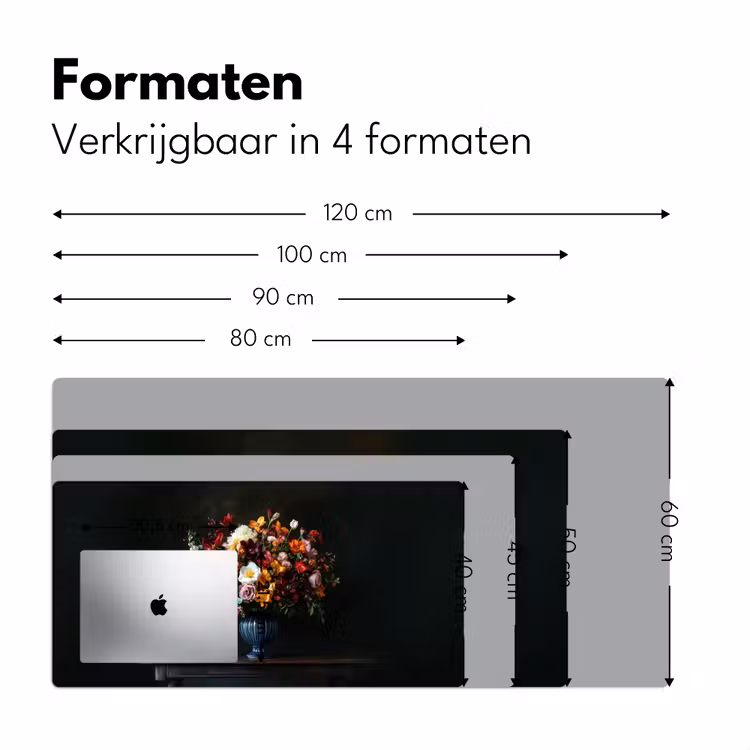 Bureau onderlegger - Groot - Bloemen - Vaas - Boeket — 7