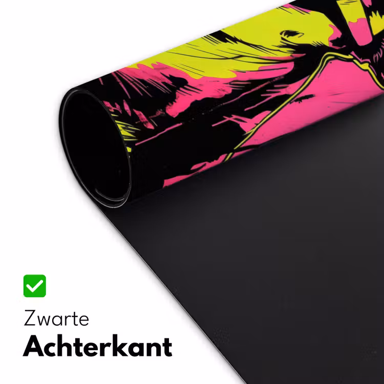 Bureau onderlegger - Hond - Zonnebril - Roze - Art — 4