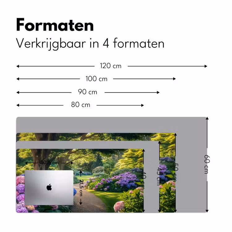 Bureau onderlegger - Hortensia- Park - Pad — 7
