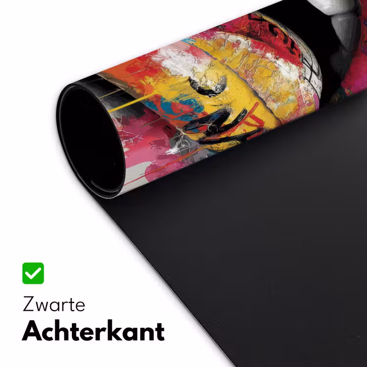 Bureau onderlegger - Lippen - Graffiti - Expressief — 4