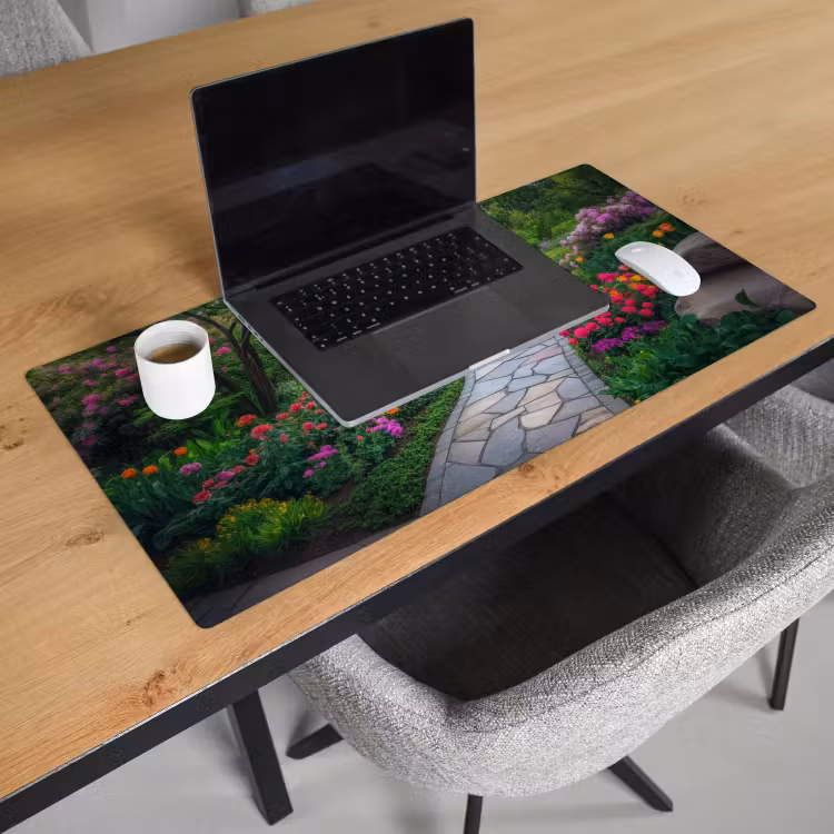 Bureau onderlegger - Park - Bloemen - Tuin — 2