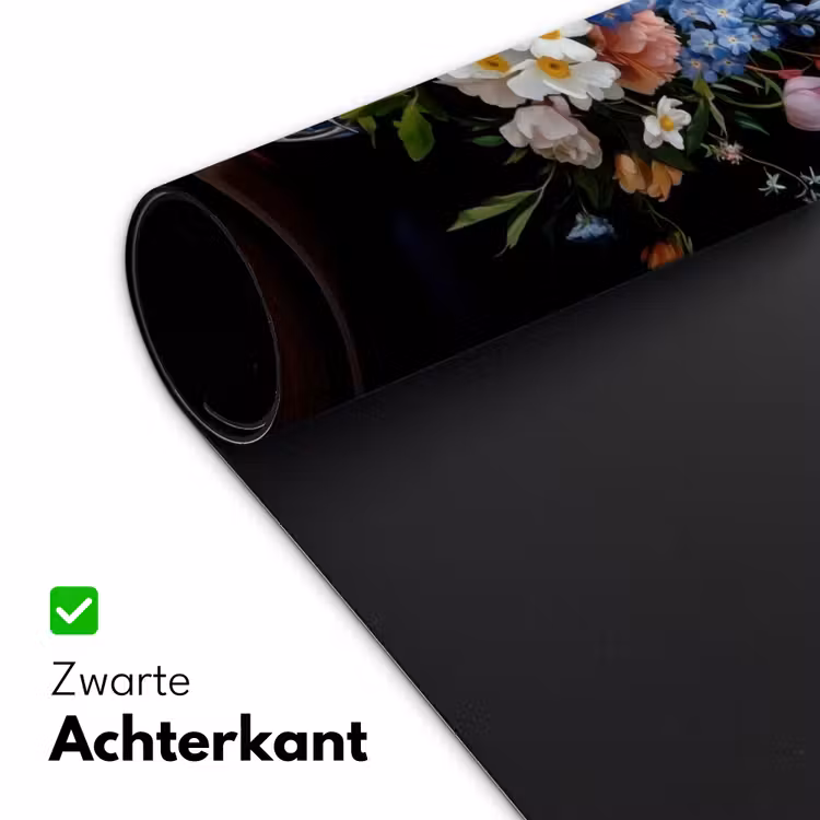 Bureau onderlegger - Pastel - Bloemen - Glazen - Vaas — 4