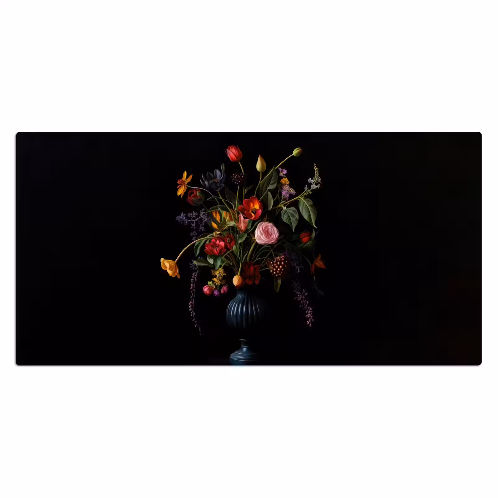 Bureau onderlegger - Bloemen - Bessen - Klassiek — 1