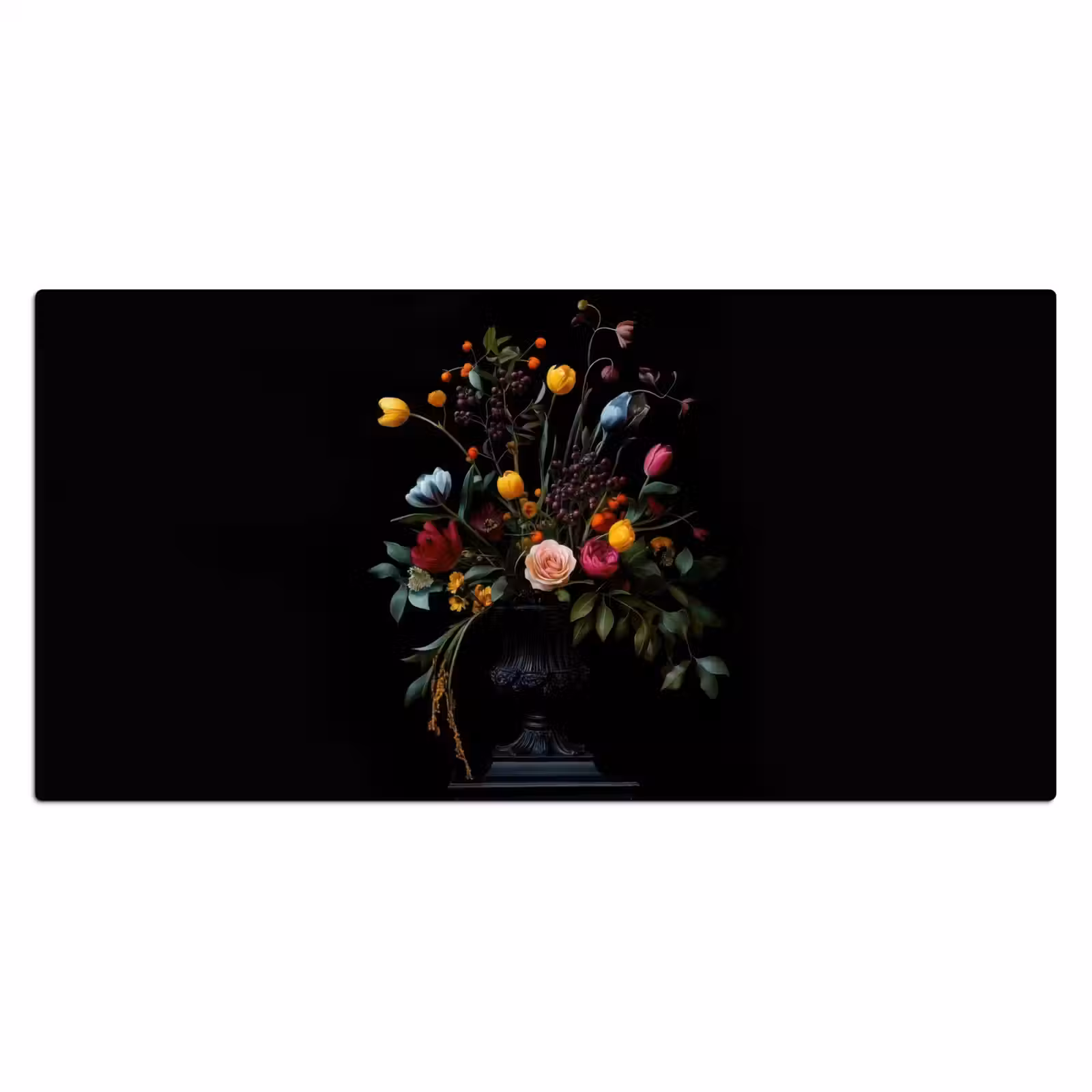 Bureau onderlegger - Klassiek - Vaas - Boeket - Bloemen — 1