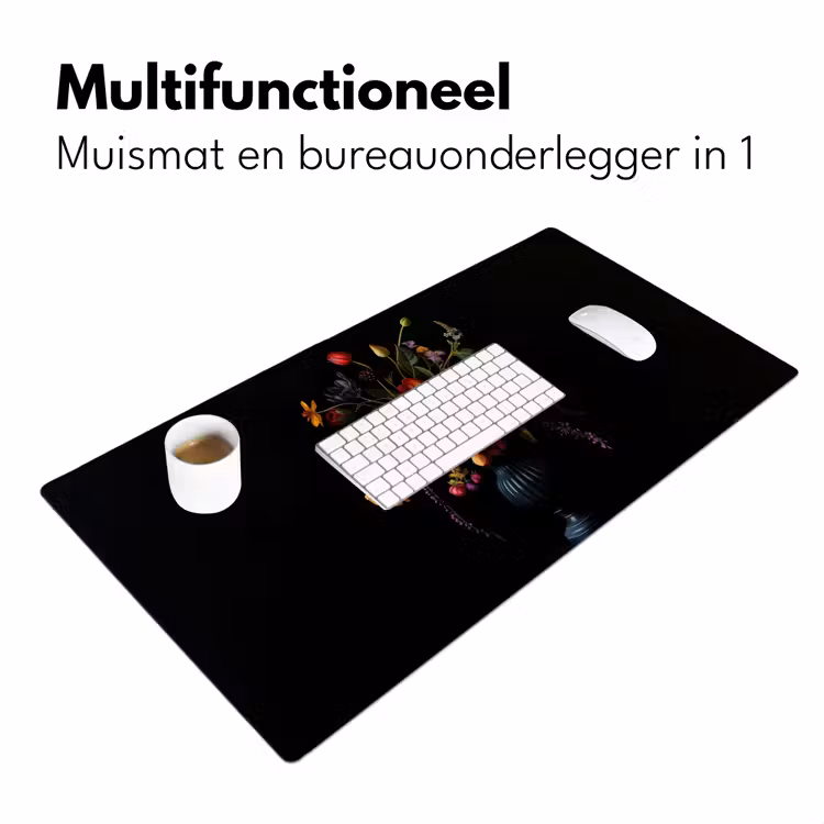 Bureau onderlegger - Bloemen - Bessen - Klassiek — 6
