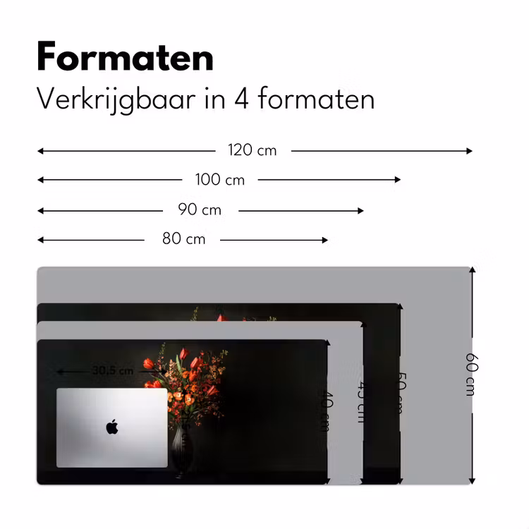Bureau onderlegger - Bloemen - Takken - Boeket — 7