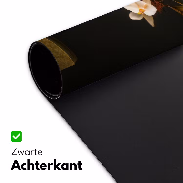 Bureau onderlegger - Boeket - Oranje - Gouden - vaas — 4