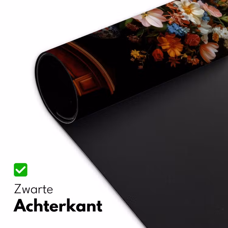 Bureau onderlegger - Boeket - Roze - Bloemen - Vaas — 4