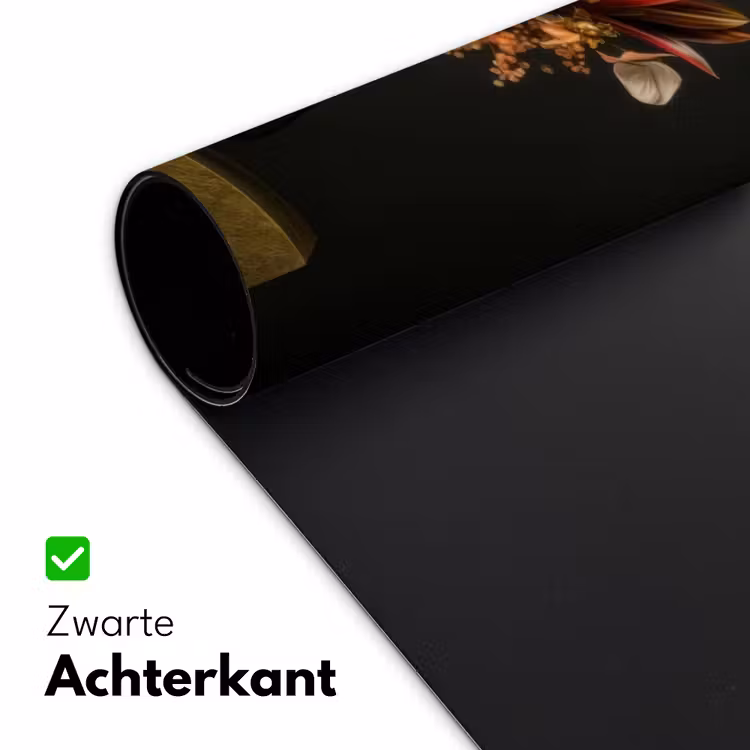Bureau onderlegger - Exotisch - Boeket - Vaas - Goud — 4