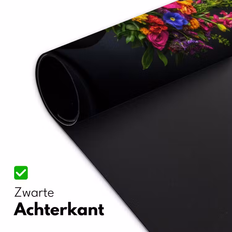 Bureau onderlegger - Felgekleurd - Bloemen - Vaas — 4