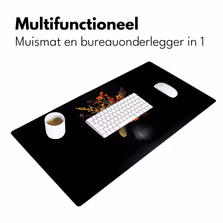 Bureau onderlegger - Herfst - Boeket - Oranje — 6