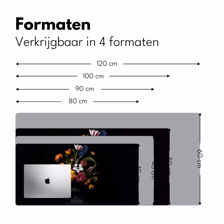 Bureau onderlegger - Lente - Bloemen - Klassiek - Vaas — 7