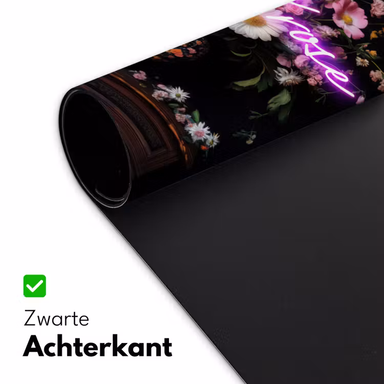 Bureau onderlegger - Neon - Vaas - Bloemen — 4