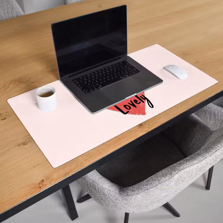 Bureau onderlegger - Hart - Rood - Valentijn — 2