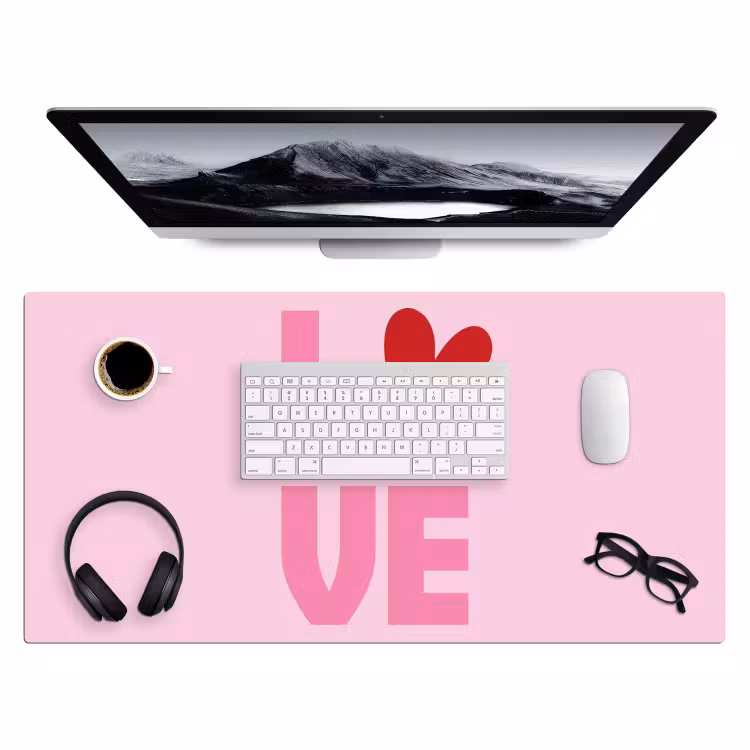 Bureau onderlegger - Love - Roze - Hart - Valentijn — 3