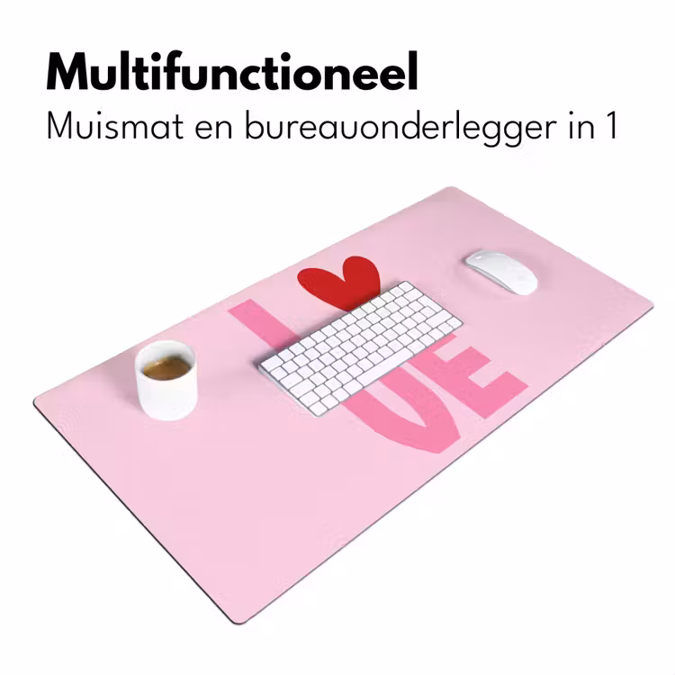 Bureau onderlegger - Love - Roze - Hart - Valentijn — 6