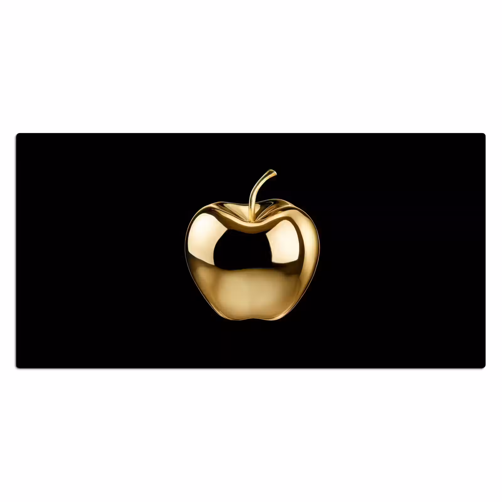 Bureau onderlegger - Appel - Goud - Chrome - Zwart — 1