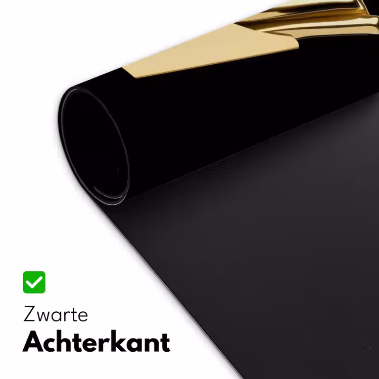 Bureau onderlegger - Friet - Goud - Chrome - Eten — 4