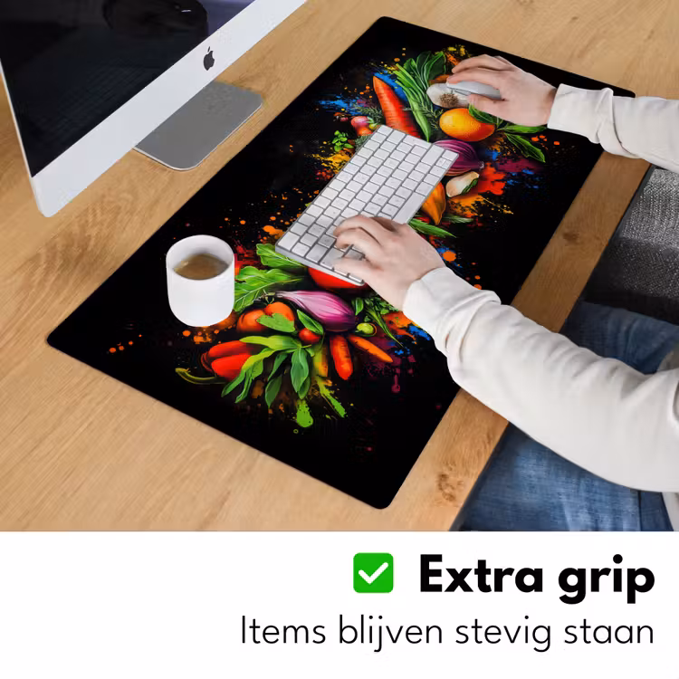 Bureau onderlegger - Groente - Eten - Kruiden - Graffiti - Koken — 5