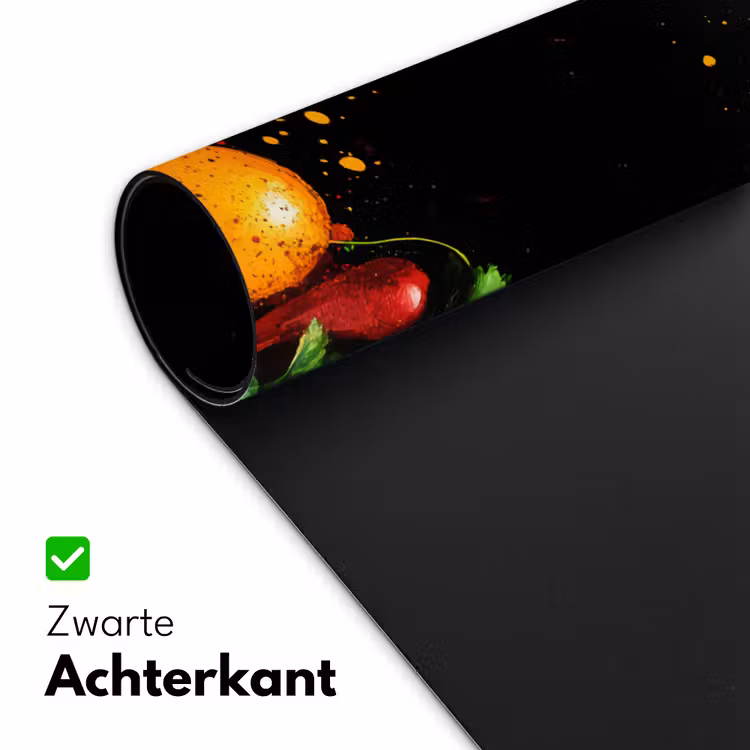 Bureau onderlegger - Groente - Graffiti - Kleurrijk - Koken - Abstract — 4