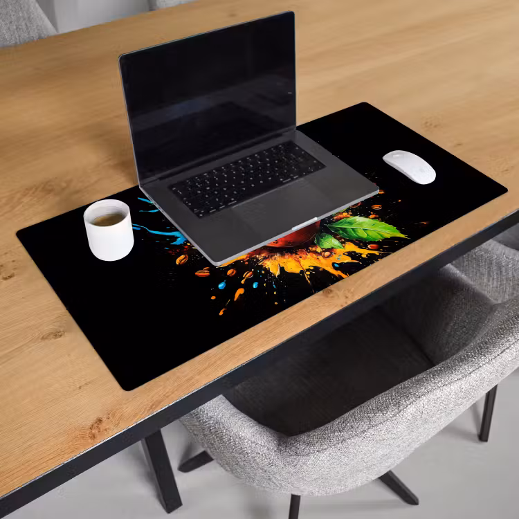 Bureau onderlegger - Koffie - Graffiti - Drinken - Abstract — 2