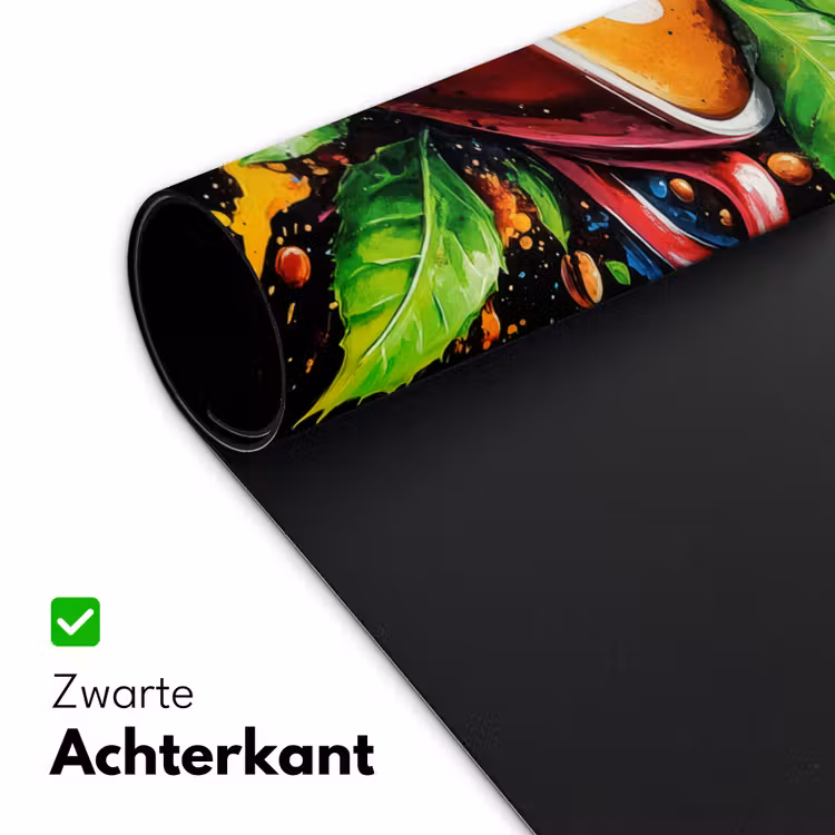 Bureau onderlegger - Koffie - Graffiti - Drinken - Abstract — 4