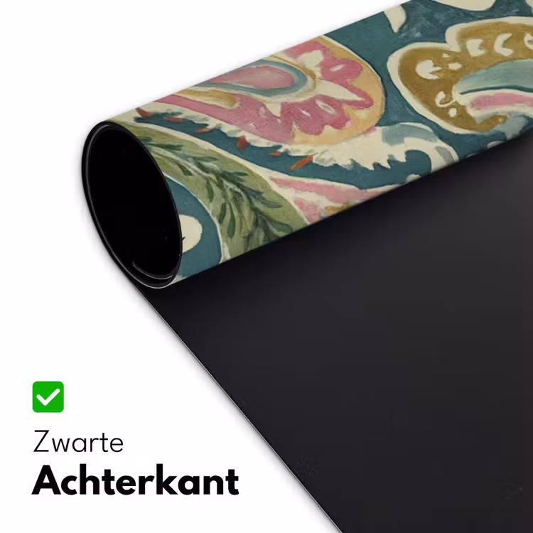 Bureau onderlegger - Patroon - Kleurrijk - Sierlijk - Groen — 4