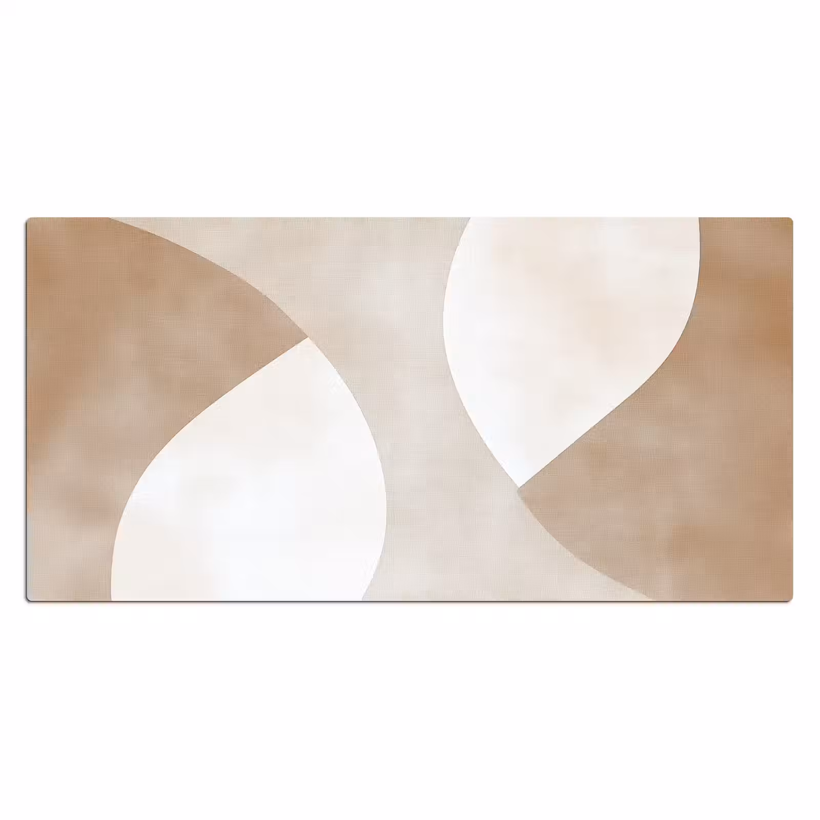 Bureau onderlegger - Bruin - Japandi - Abstract — 1