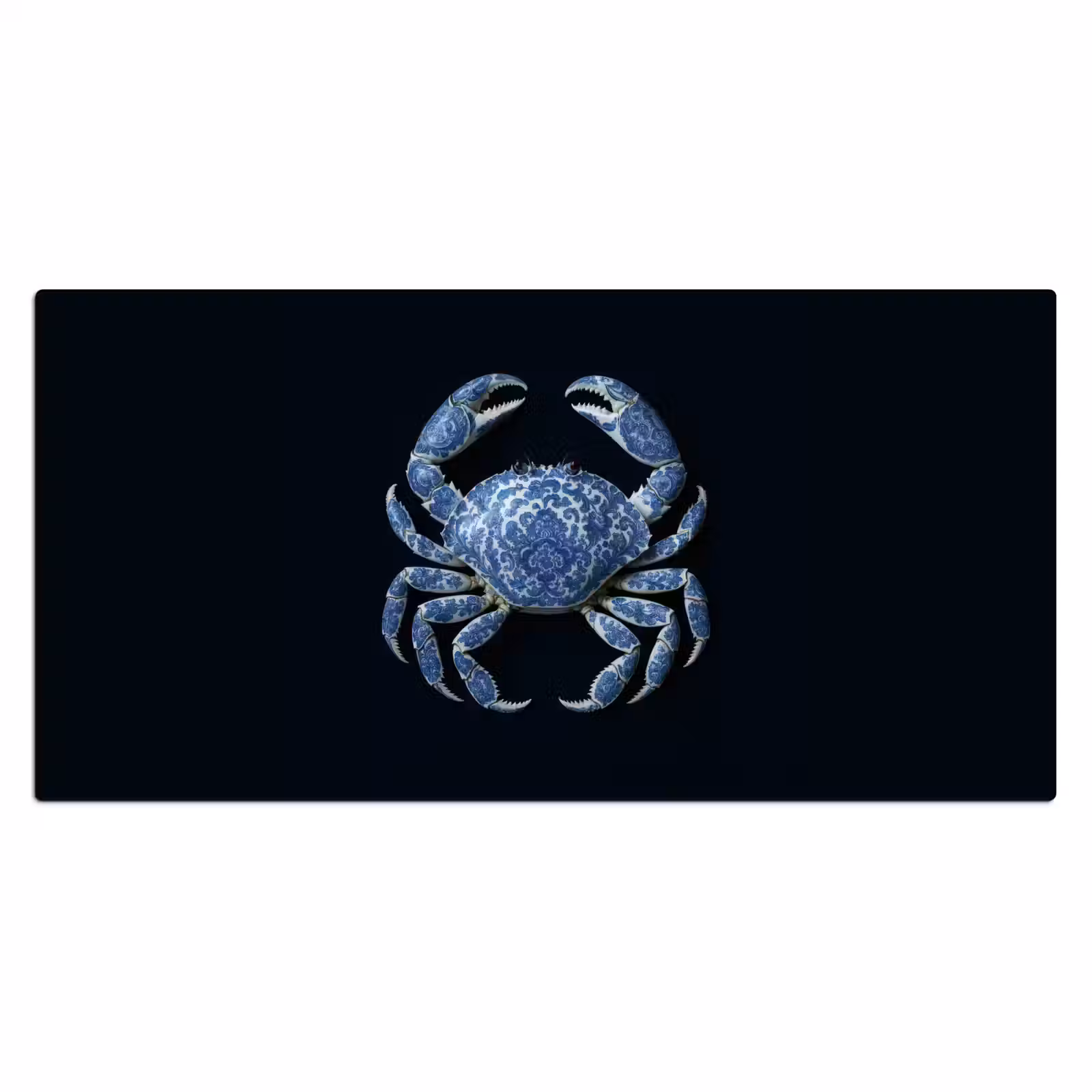 Bureau onderlegger - Krab - Delfts blauw - Dieren — 1