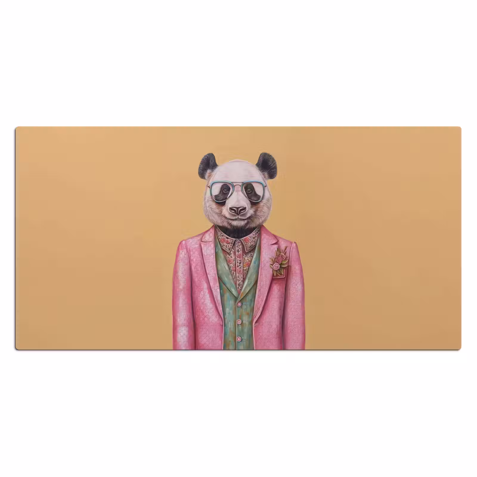 Bureau onderlegger - Panda - Pak - Zonnebril - Blauw — 1