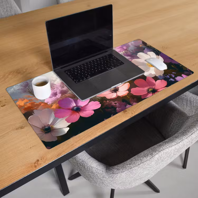 Bureau onderlegger - Bloemen - Kleurrijk - Bloei — 2