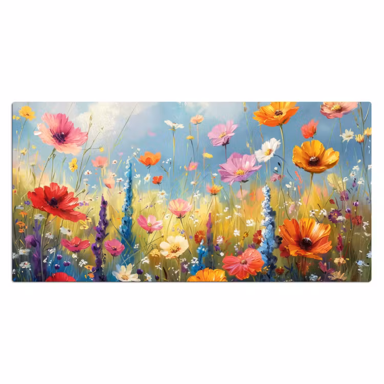 Bureau onderlegger - Bloemen - Natuur - Botanisch - Kunst — 1