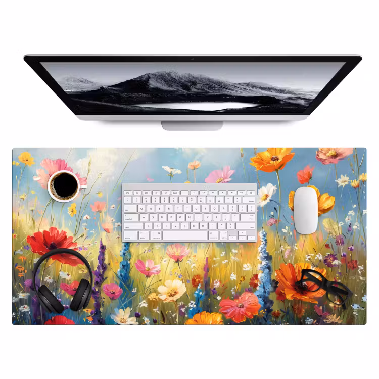 Bureau onderlegger - Bloemen - Natuur - Botanisch - Kunst — 3