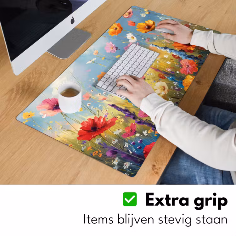 Bureau onderlegger - Bloemen - Natuur - Botanisch - Kunst — 5