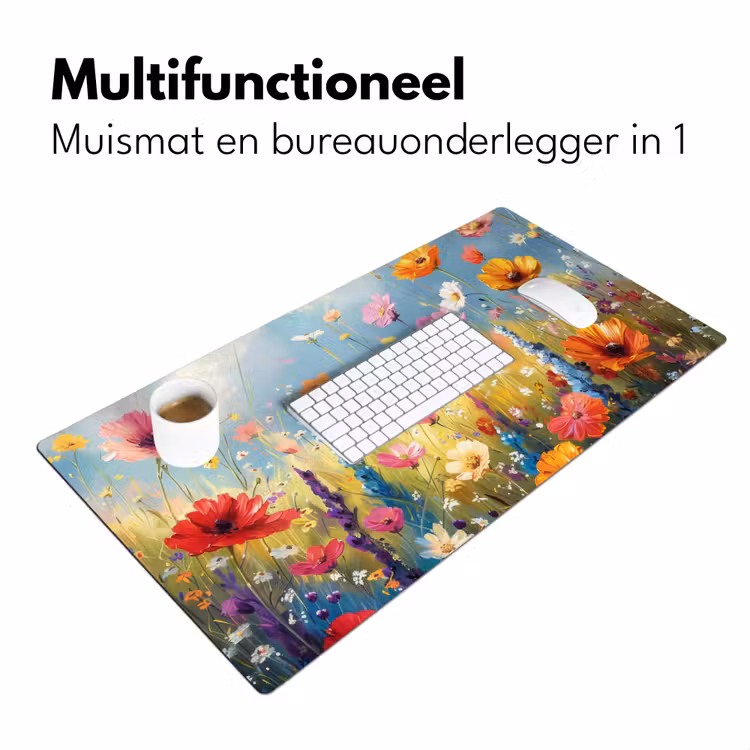 Bureau onderlegger - Bloemen - Natuur - Botanisch - Kunst — 6